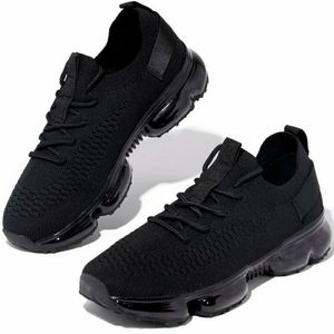 Size 9, Stretchy Knit Lace-Up Cushion Sock Sneakers